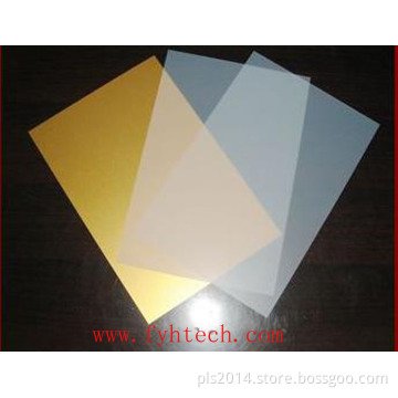No Laminating Golden Instant PVC Card Material